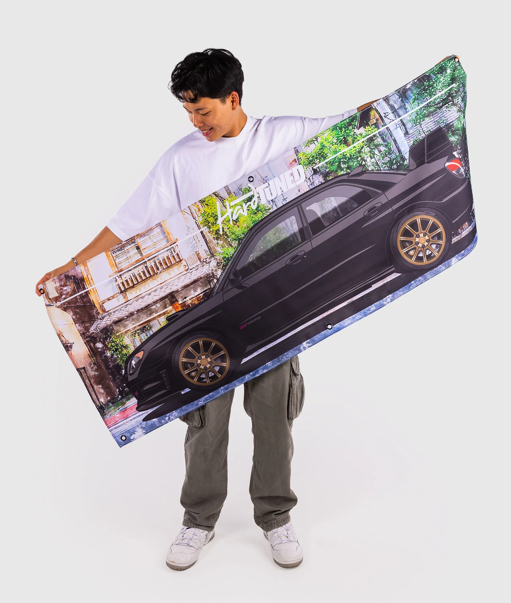 Subaru Hawkeye Garage Flag - Image 6