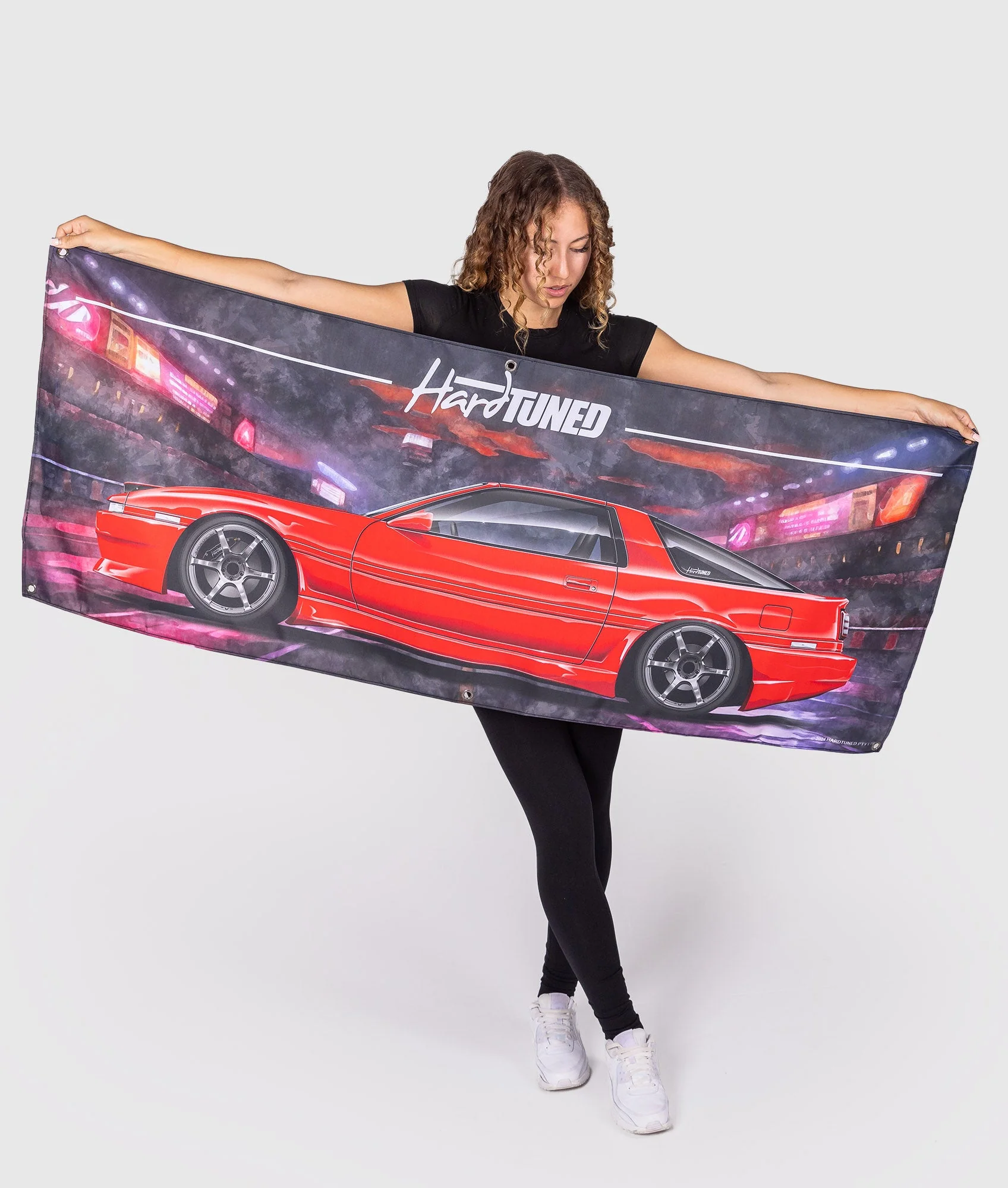 Toyota MK3 Supra Garage Flag - Image 2